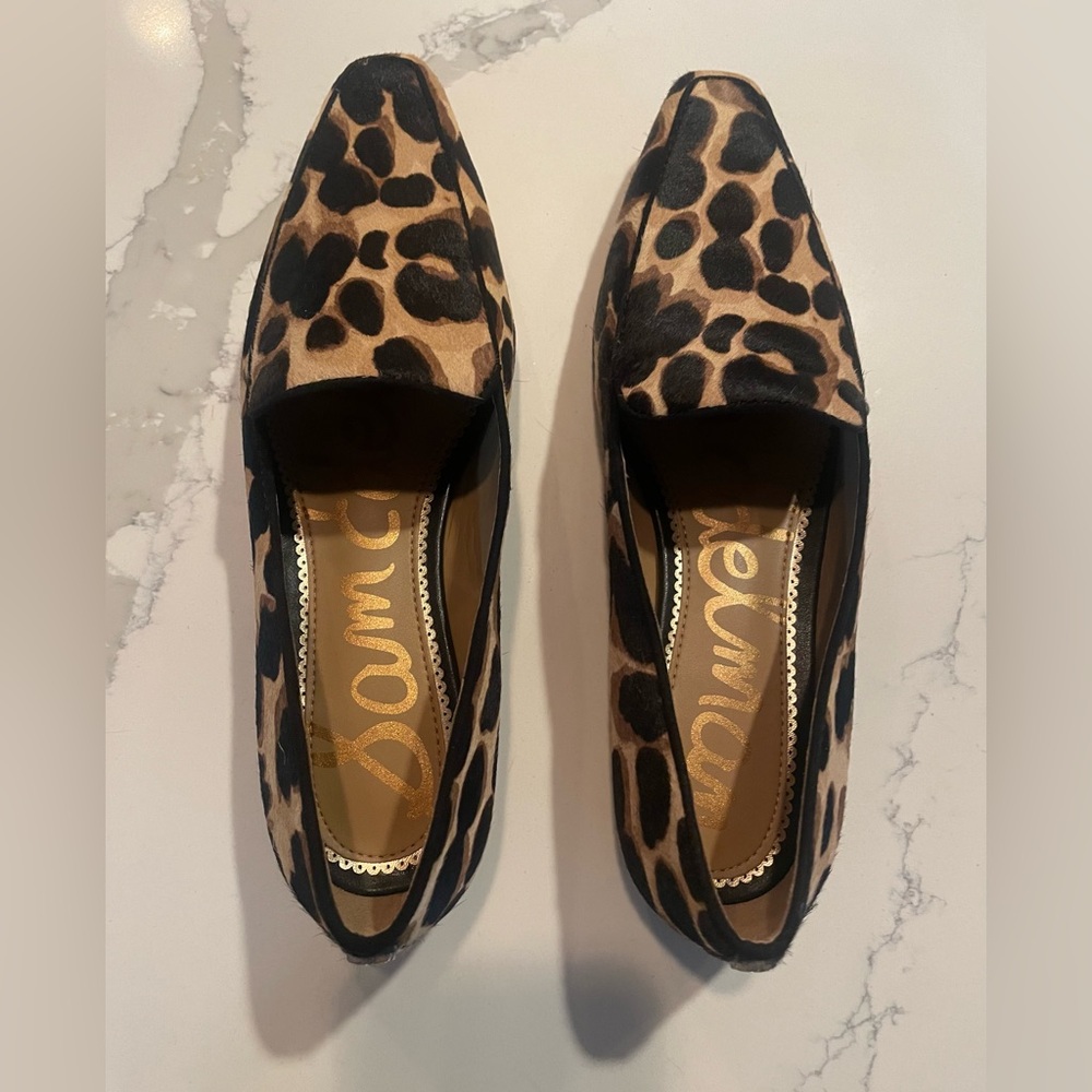 Sam Edelman Leopard Flats